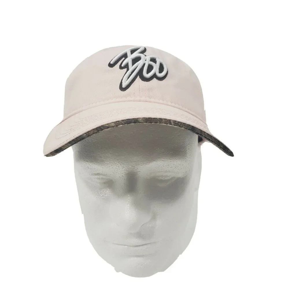 Golf Hat Boo Weekley PGA Mossy Oak Women Light Pin‎